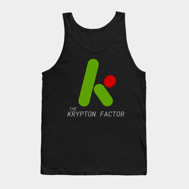 Retro The Kryton Factor Gameshow Tank Top by Meta Cortex